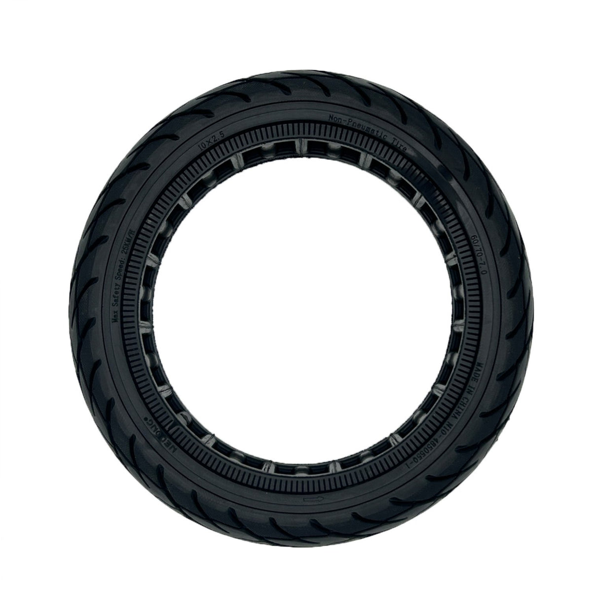 Rueda maciza 10x2,5 (60/70-7)