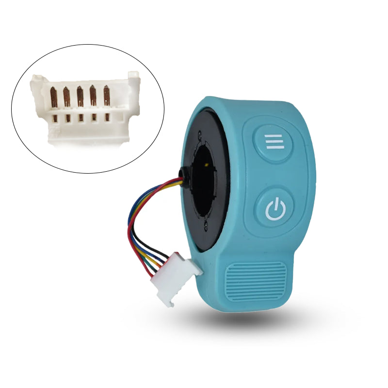 Acelerador Cecotec Outsider Bongo Serie A (Cable 7cm) - Azul