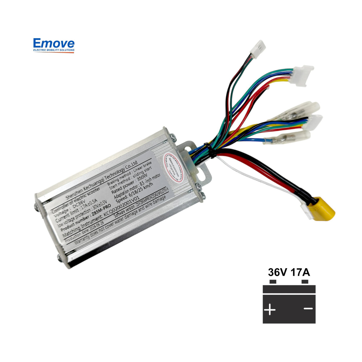 Controladora 36V-17A para Cecotec Bongo D30
