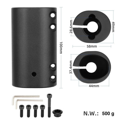 Bloque de mástil anti-holgura para Ninebot G30 MAX