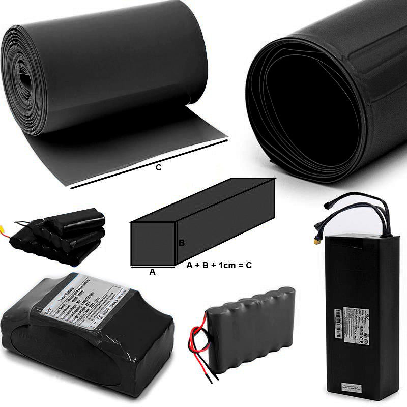 Termorretráctil negro 320m 10M