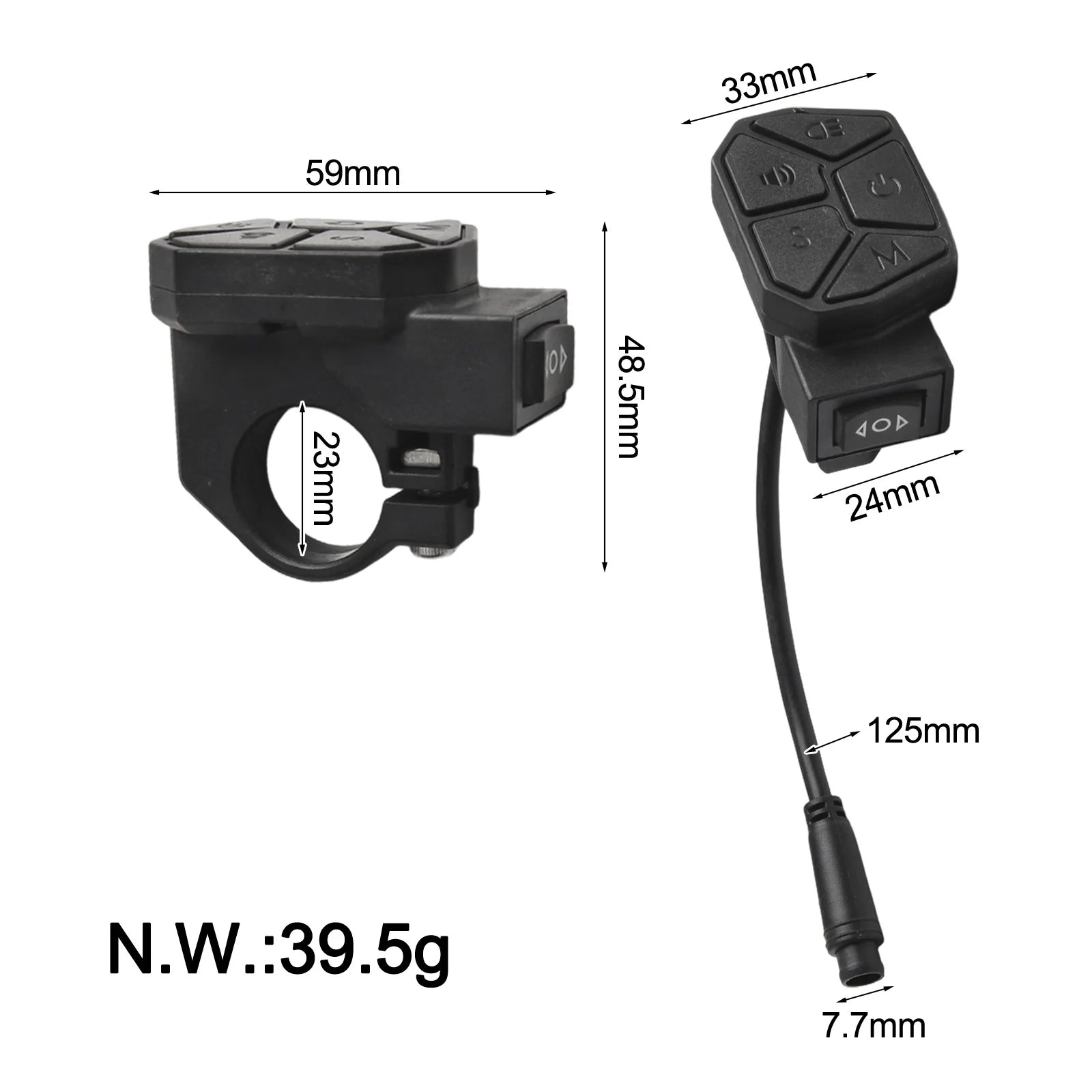 Botonera para SmartGyro Crossover Dual Max