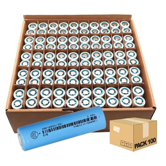 Celda 18650 3C 2.6Ah [EVE] – 100pcs