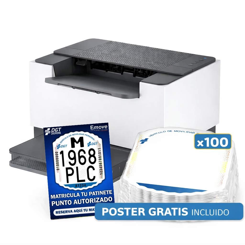 Kit de Fabricación - Matrículas DGT