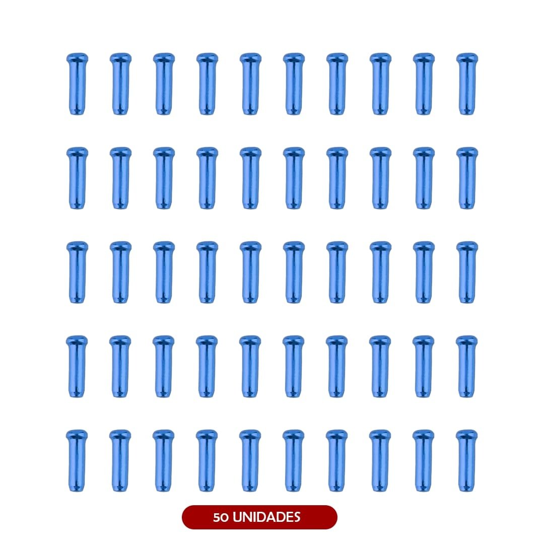 Tope cable freno (Pack 50 unidades) Azul Pack 50 uds