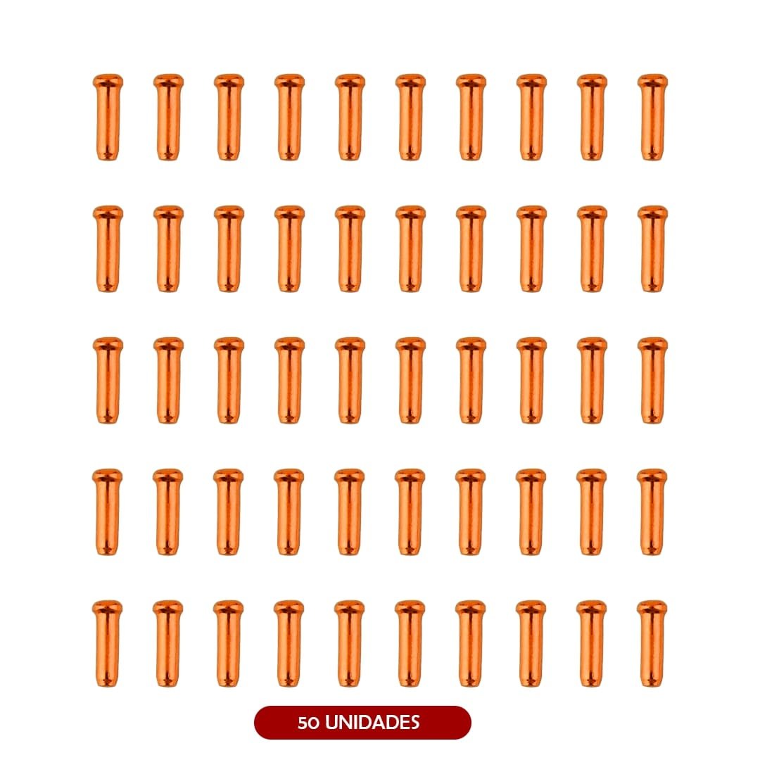 Tope cable freno (Pack 50 unidades) Naranja Pack 50 uds