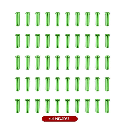 Tope cable freno (Pack 50 unidades) Verde Pack 50 uds
