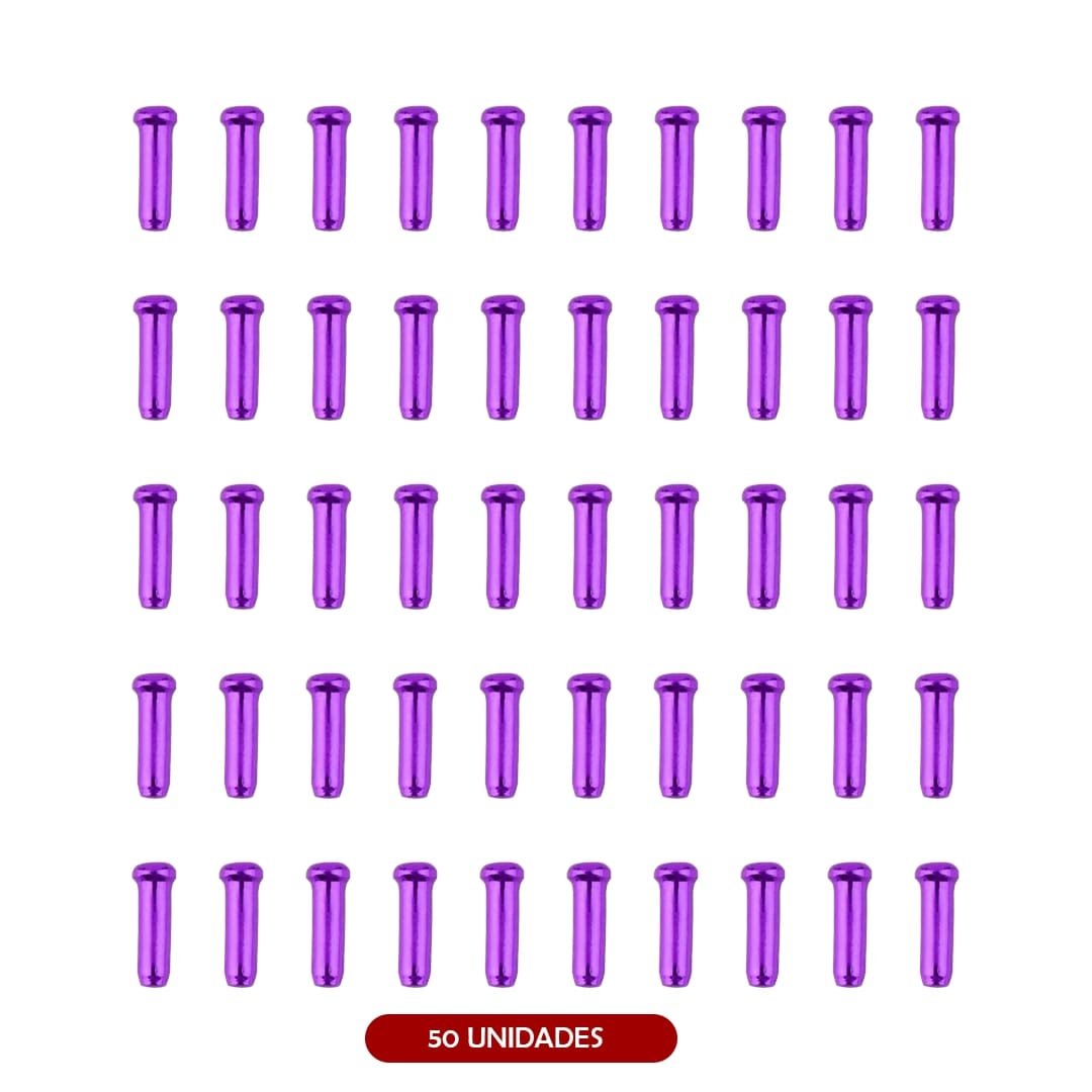 Tope cable freno (Pack 50 unidades) Violeta Pack 50 uds