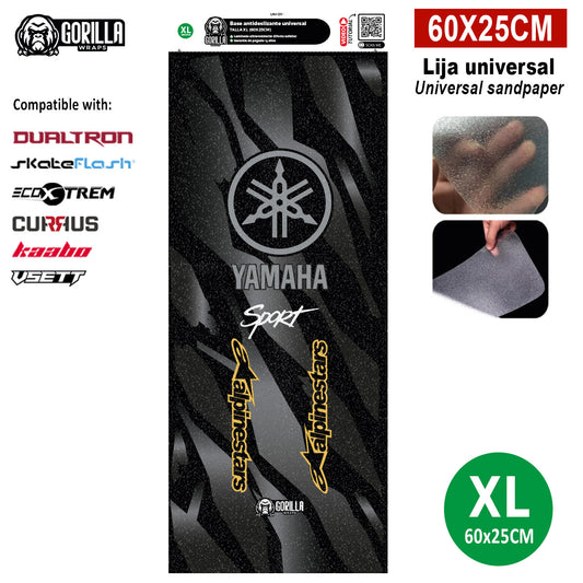 Base antideslizante universal Yamaha&amp;Alphine - Talla XL - Dualtron, Skateflask y similares
