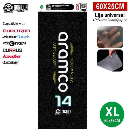 Base antideslizante universal Martin&amp;Aramco - Talla XL - 60x25cm (modelos Dualtron, Skateflask y similares)