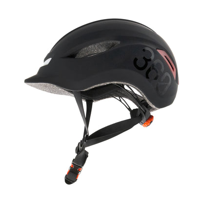 Casco CP02 urben con intermitente negro talla única