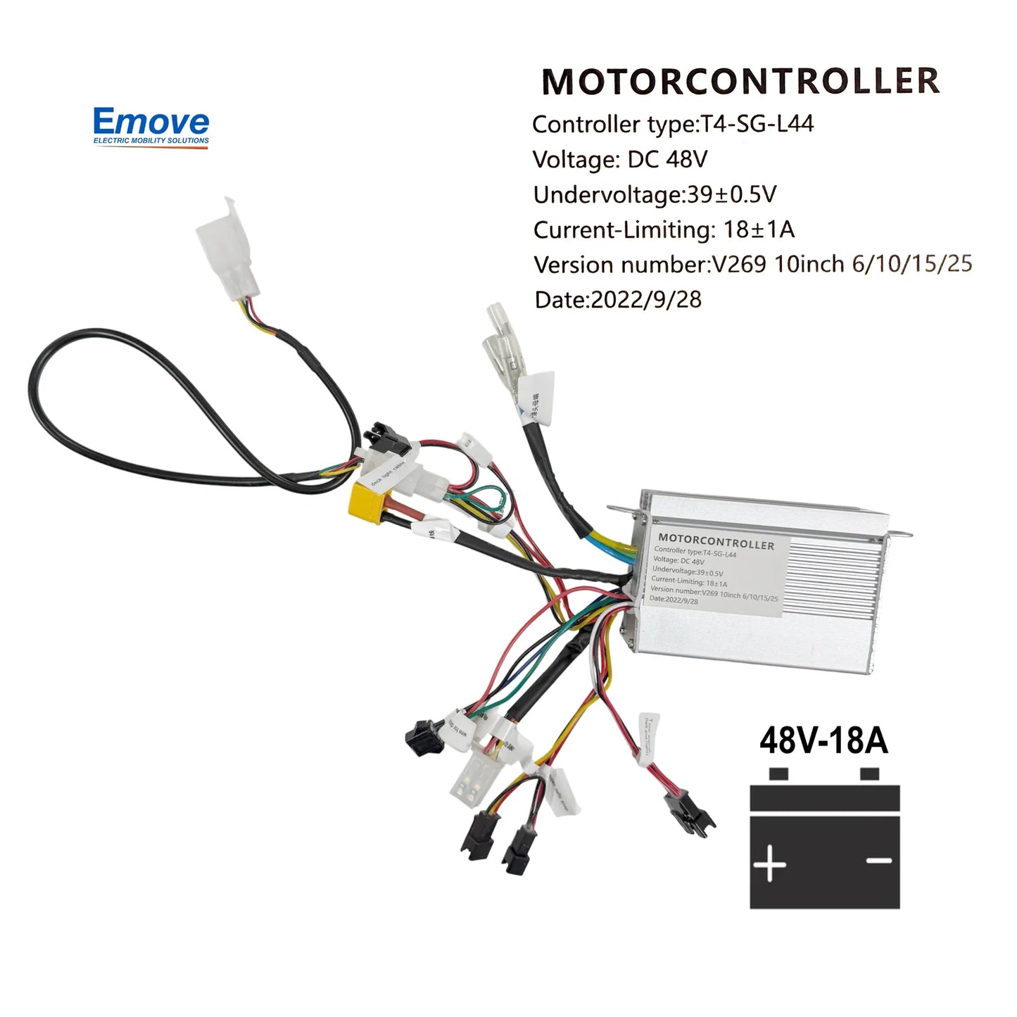 Controladora Zwheel 48V-18A