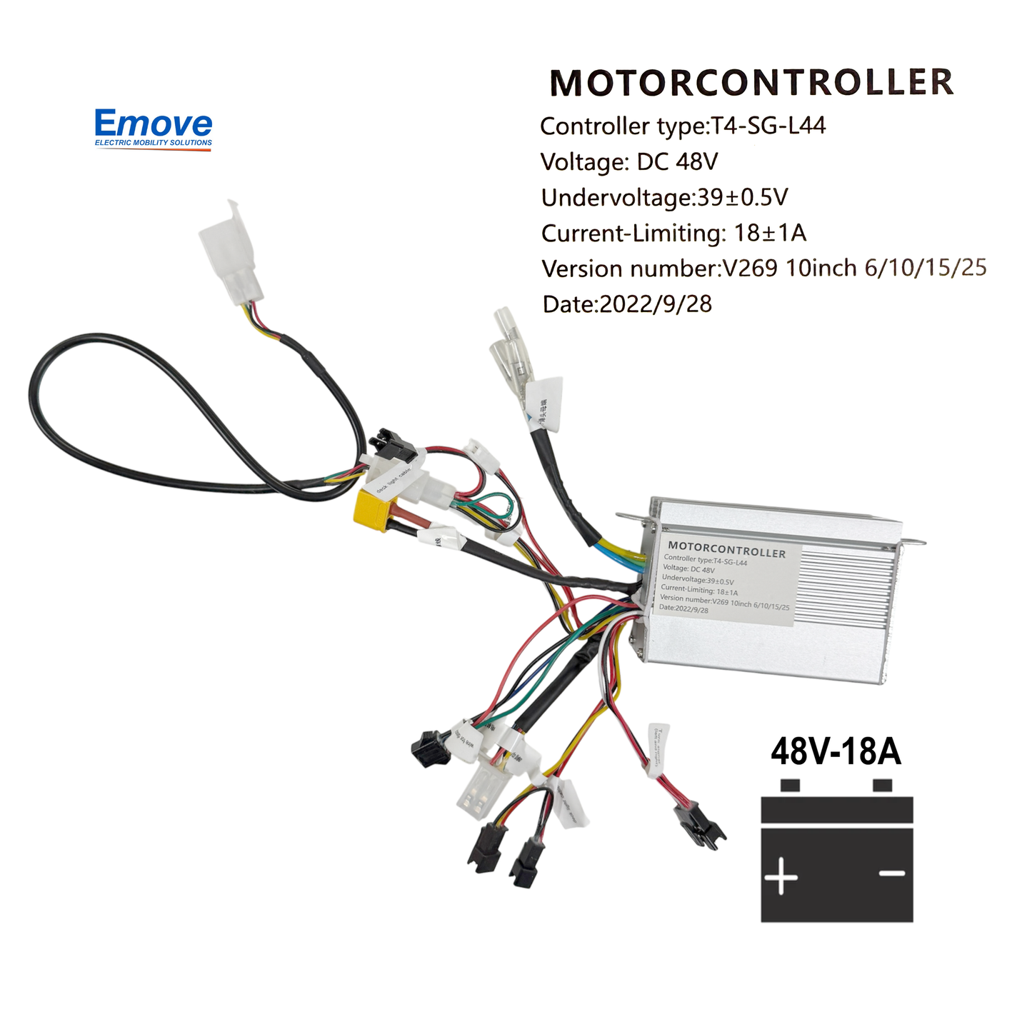 Controladora 48V-18A Zwheel