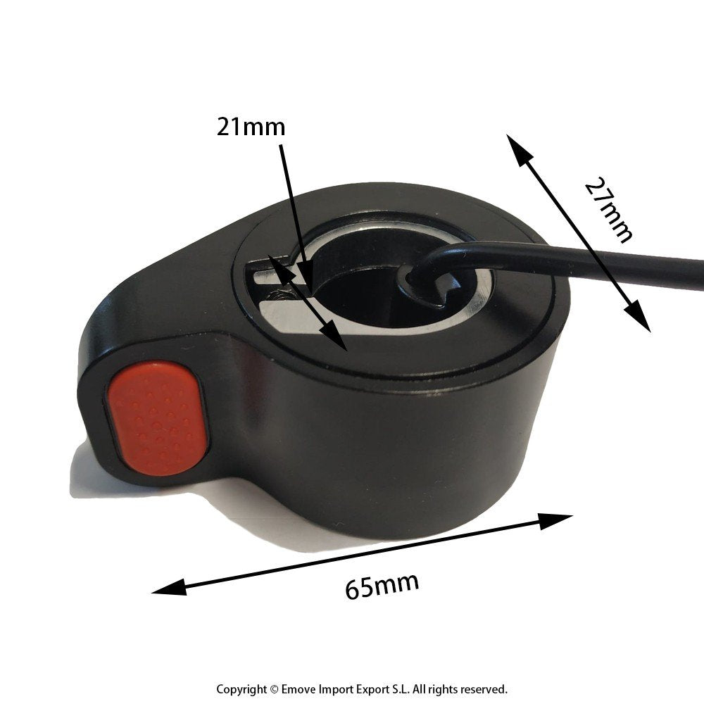 Acelerador para Xiaomi (rojo)