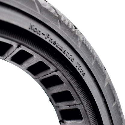 Rueda maciza 10x2,125-6,1 36mm Roja
