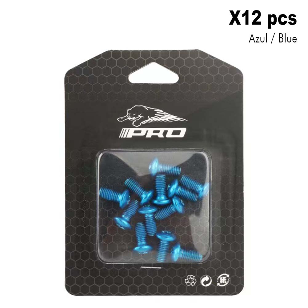 Tornillos de disco azul (Pack 12 unidades)