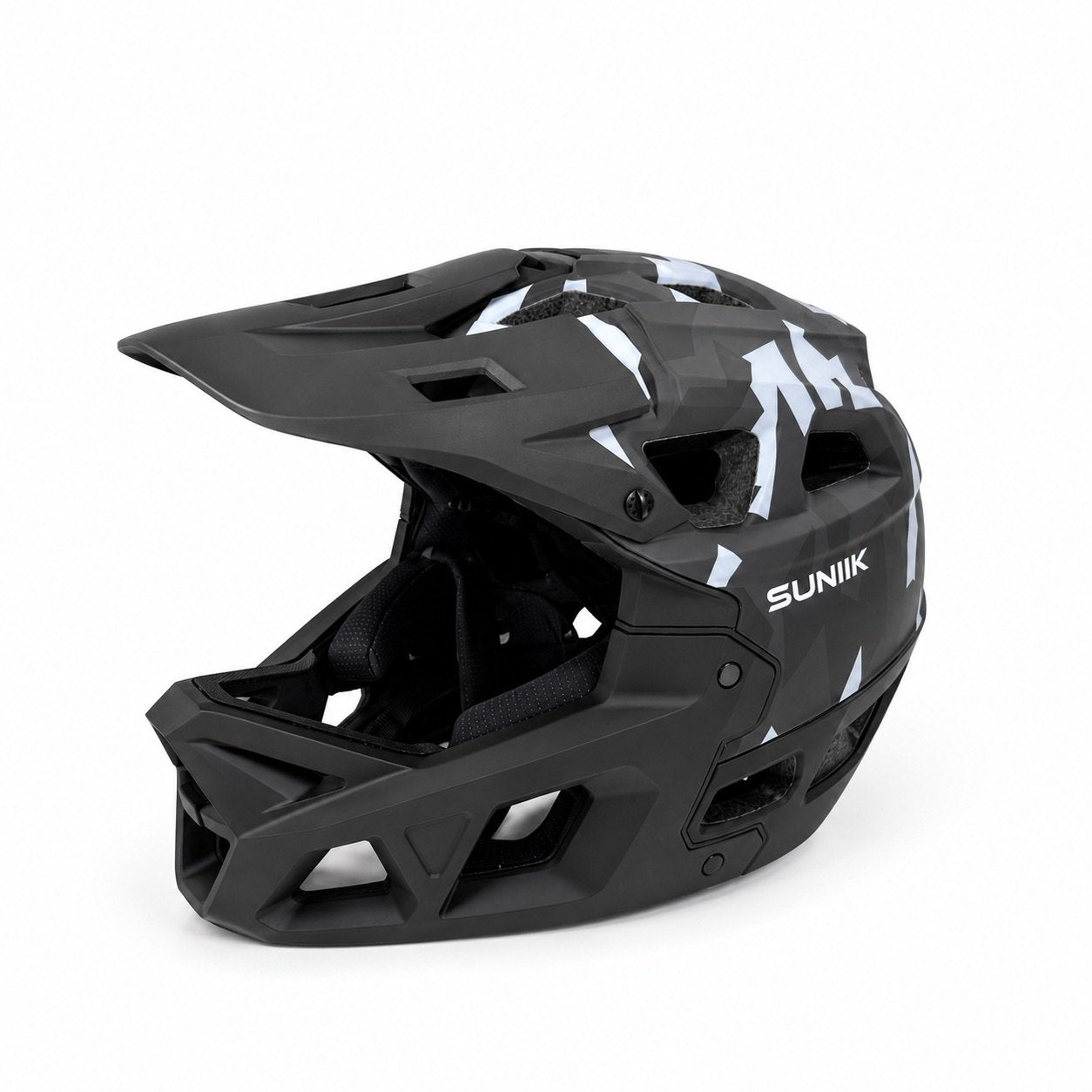 Casco Integral Talla L Color Negro Gris