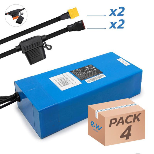 Batería 48V 12,5A/h para Urbanglide ECROSS PRO BOOST Dual Motor/Smartgyro - 4uds