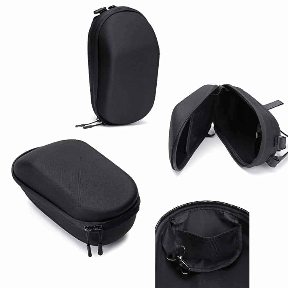 Bolso delantero para patinete (negro) Impermeable