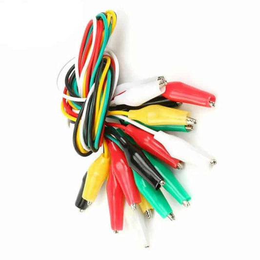 Pinzas de cocodrilo conectores (10 unidades)