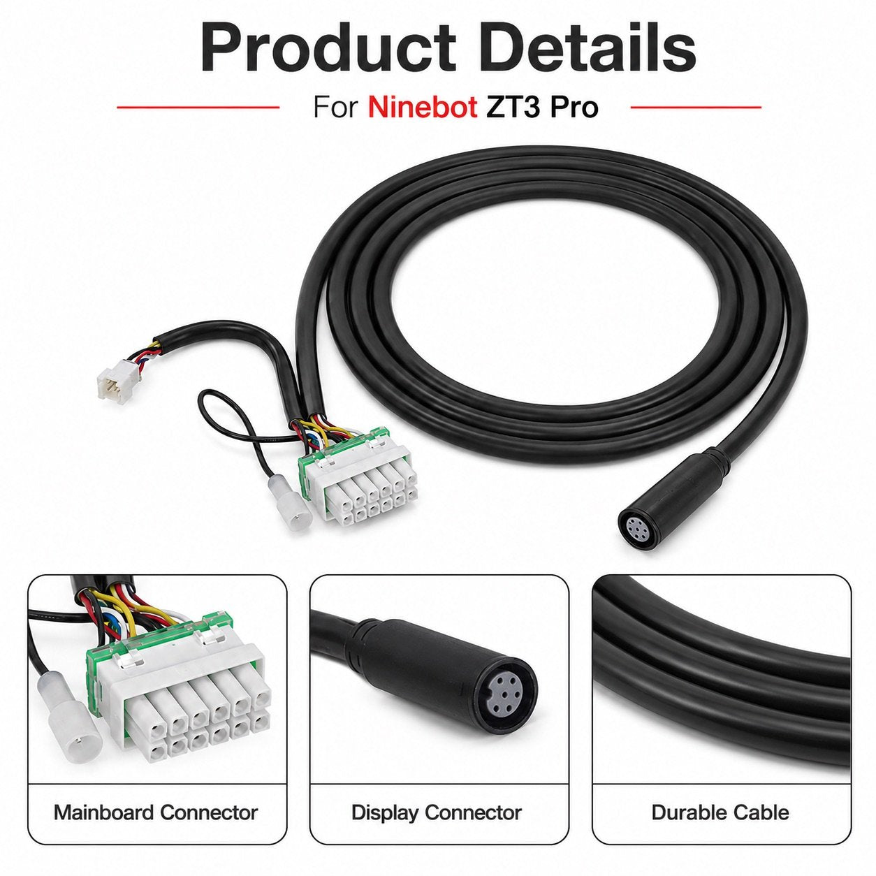 Cable de comunicación para patinete Ninebot ZT3 Pro (Original)