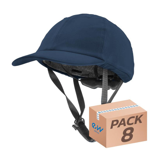 Casco con gorra CP01 azul talla única - 8uds