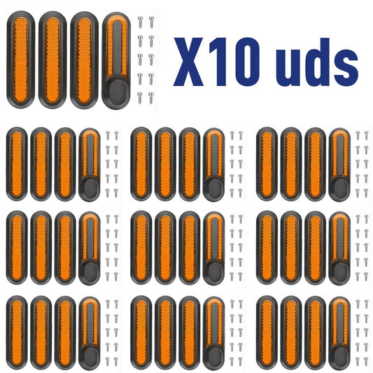 Tapa embellecedor catadióptrico reflectantes  tornillo V2 para Xiaomi Negro (Pack 10 unidades)