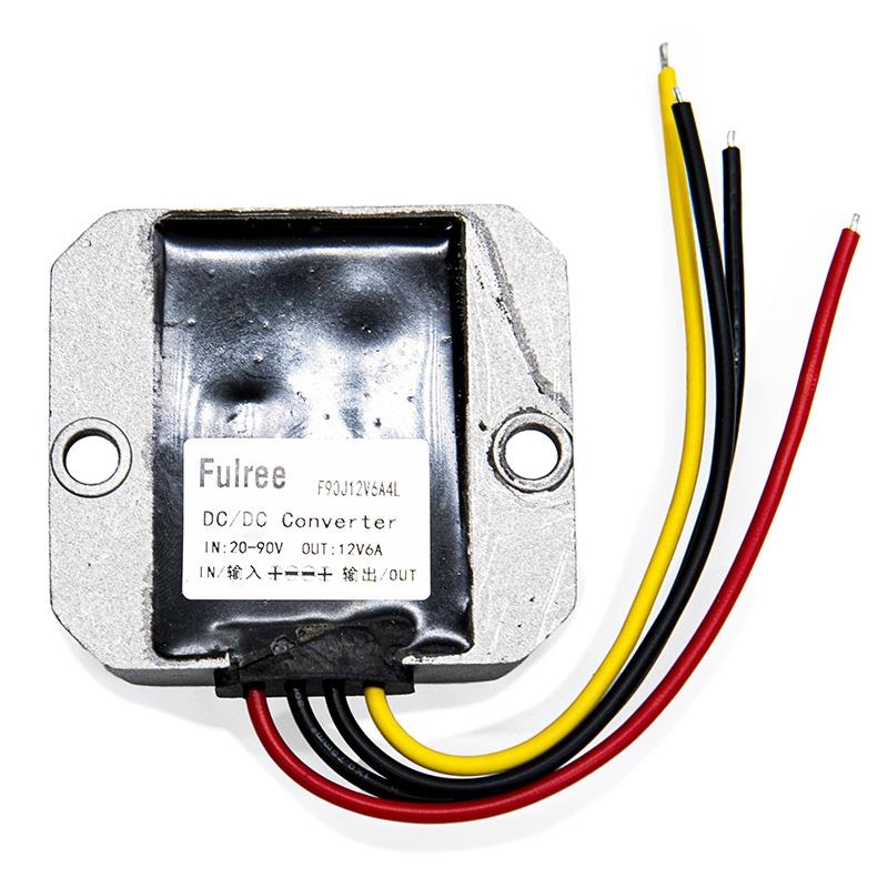 Conversor DC 20-90V a 12V 6A [Fulree]