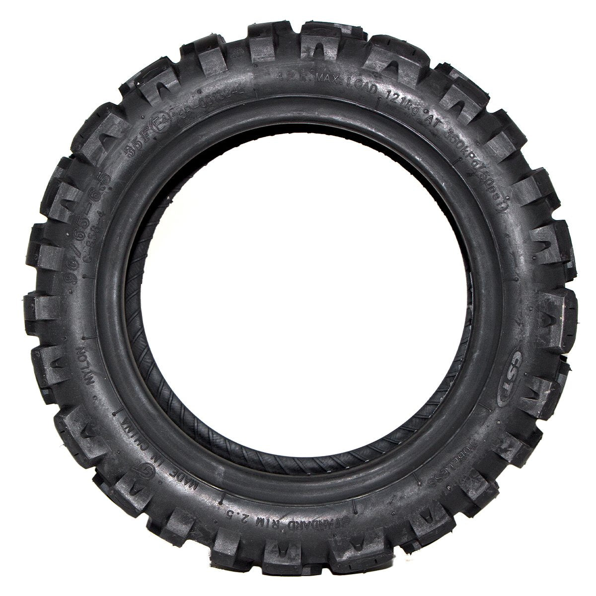 Rueda Cubierta 11x3 offroad (90/65-6,5) Tubetype Tubeless