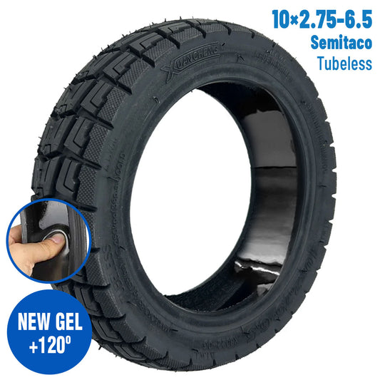 Neumático 10x2,75-6,5 Semitaco Tubeless (Con gel antipinchazos)