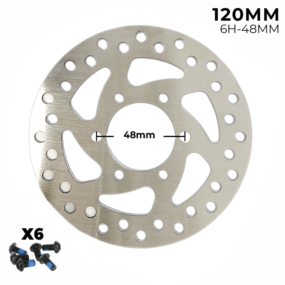 Disco de freno 120mm - (6H -48MM)