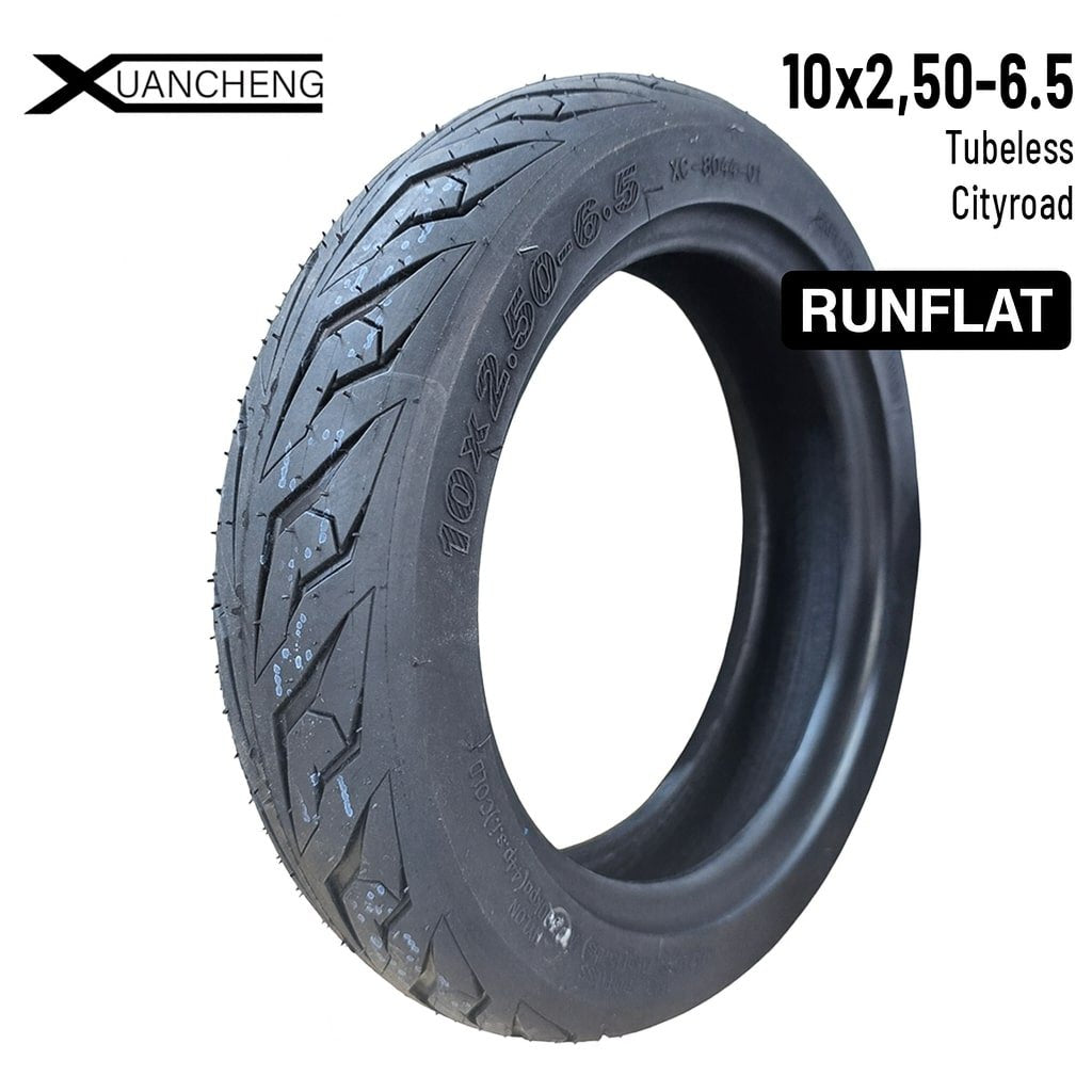 Rueda cubierta 10×2,50-6,5 Tubeless Cityroad