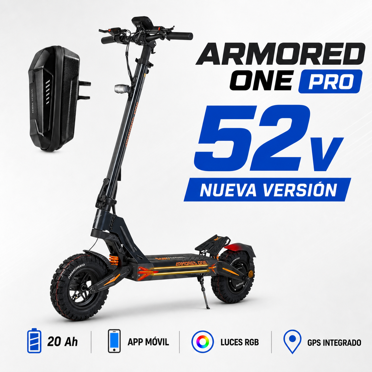 Ecoxtrem M41 Armored ONE PRO DGT Negro