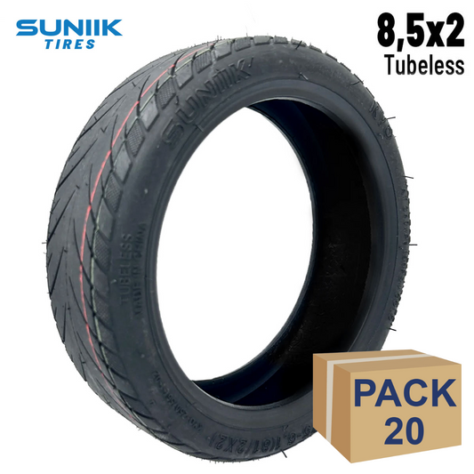 Neumáticos premium 8,5x2 Tubeless  - 20 unidades