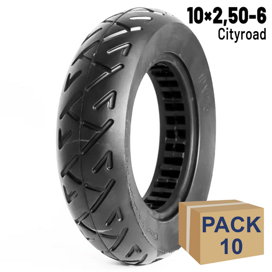 Rueda Maciza 10x2,50-6 - 10 unidades