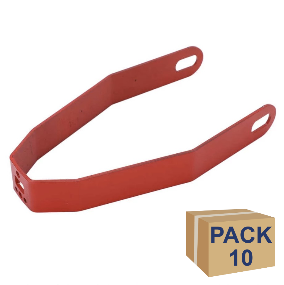 Soporte guardabarros para Xiaomi  (rojo) [Metálico] - 10 unidades