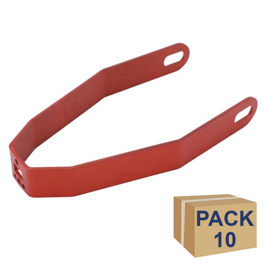 Soporte guardabarros para Xiaomi  (rojo) [Metálico] - 10 unidades