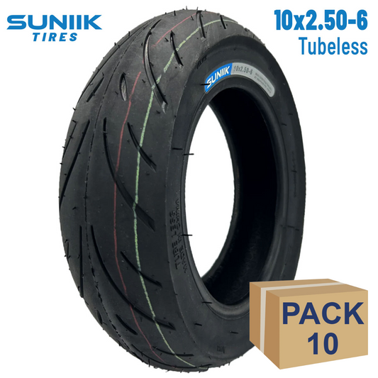 Neumático 10x2,5-6 Cityroad Tubeless  - 10 unidades