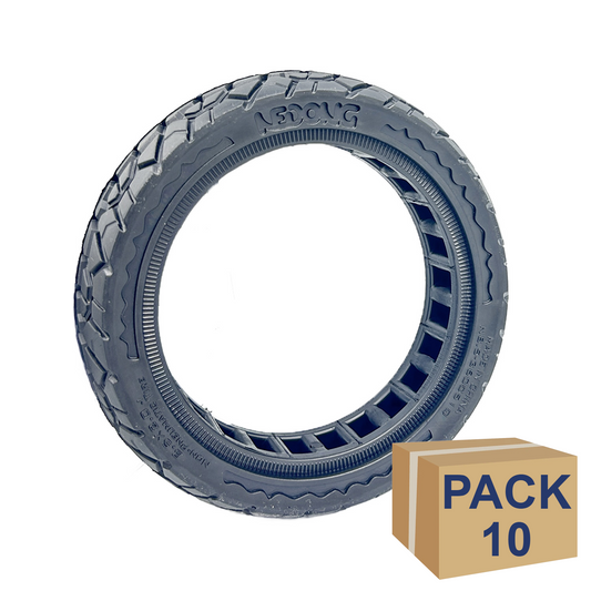 Rueda maciza negro ultraligera 8,5x2 (Versión offroad V2)  - 10 unidades
