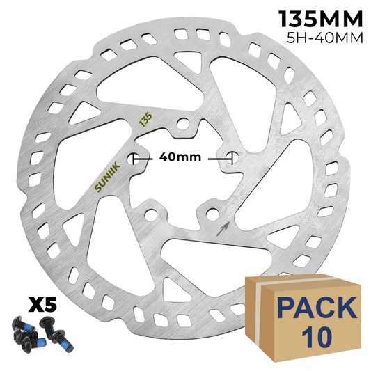 Disco de freno 135mm para Xiaomi PRO / PRO 2  - 10 unidades