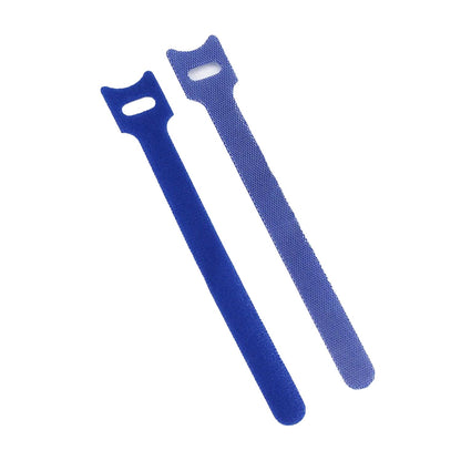 Bridas de nylon, organizador de cables (Pack de 10 unidades) AZUL 150mm Pack 10 uds