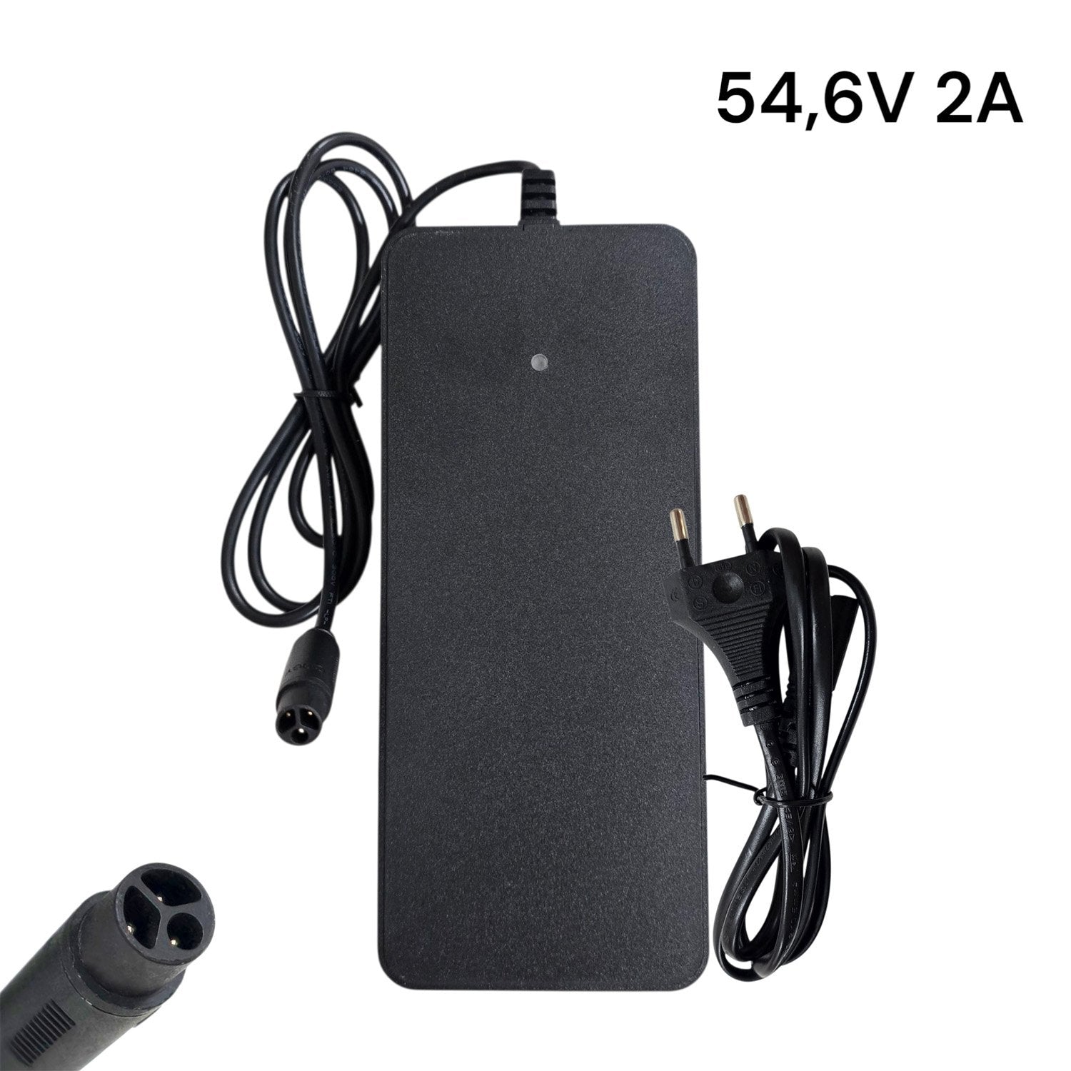Cargador 54,6V 2A Smartgyro Crossover Dual Max 2 / Cecotec Bongo Y65 / Engwe L20