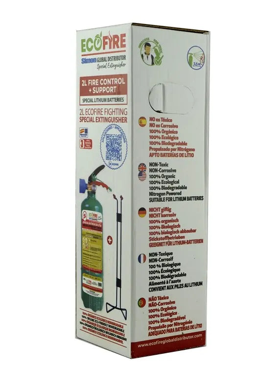 Extintor para batería de litio (2 litros) 000V