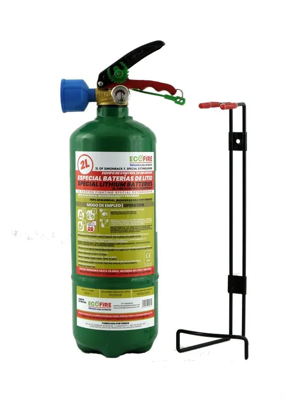Extintor para batería de litio (2 litros) 000V
