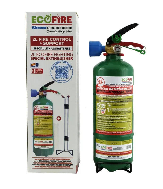 Extintor para batería de litio (2 litros) 000V
