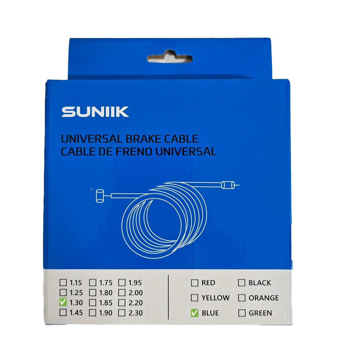 Cable de Freno Genérico 1.3 metros (Azul)
