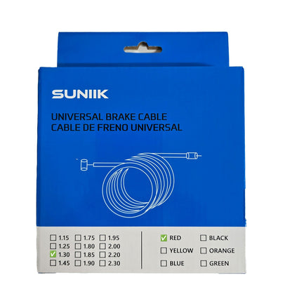 Cable de Freno Genérico 1.3 metros (Rojo)