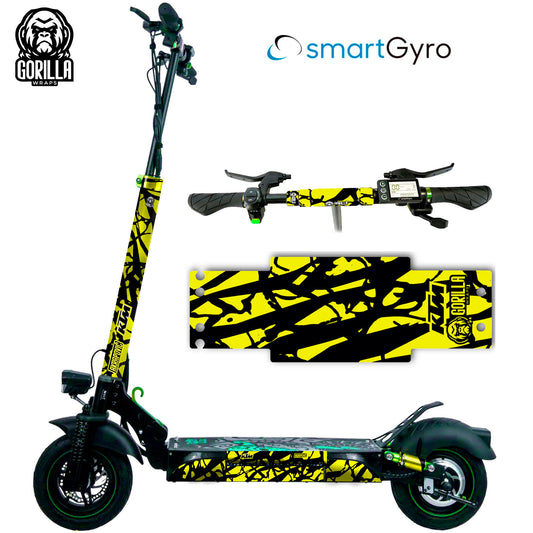 Vinilo + base antideslizante para Smartgyro Rockway, Speedway y Crossover  KTM - Fluor