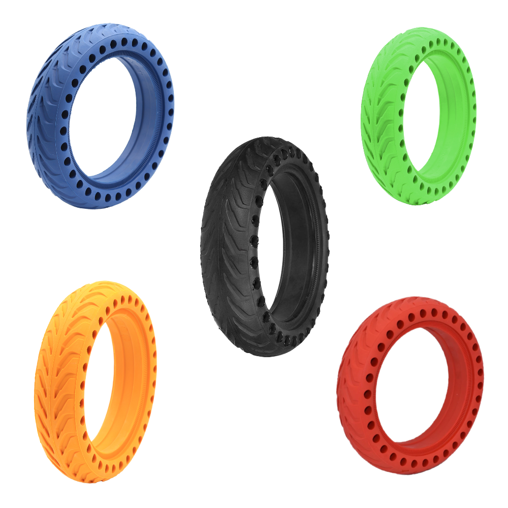 Rueda maciza 8,5x2 Agujereada AMARILLA Para Xiaomi