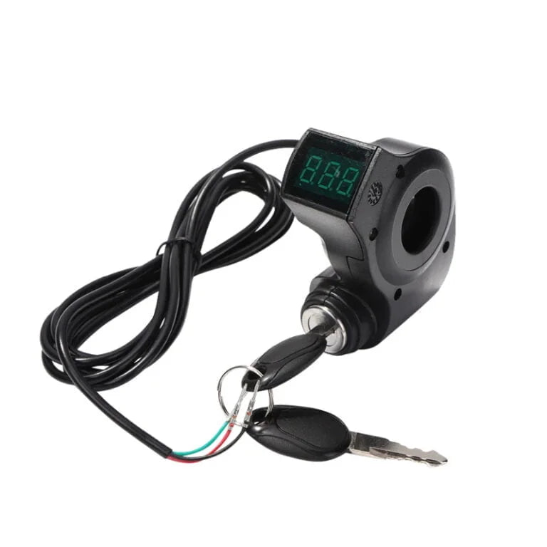 Llave de encendido con voltímetro y conector SM